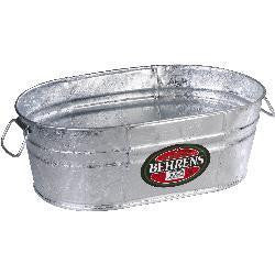 Tubs 10-1/2gal Hot Dipped Oval